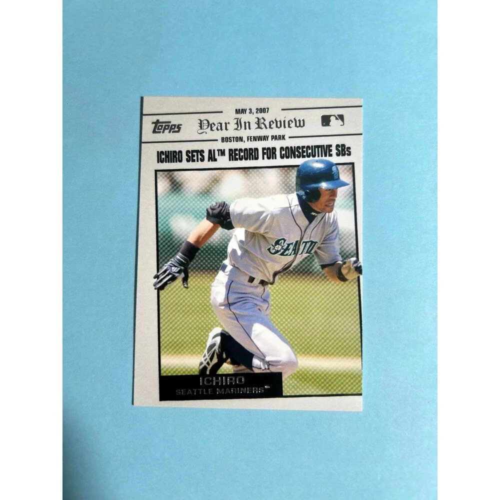 Ichiro Seattle Mariners , 3 card Lot 2008-2009 Topps Legends,Opening Day ++ - Picture 4 of 7
